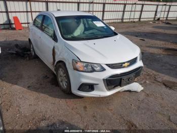  Salvage Chevrolet Sonic