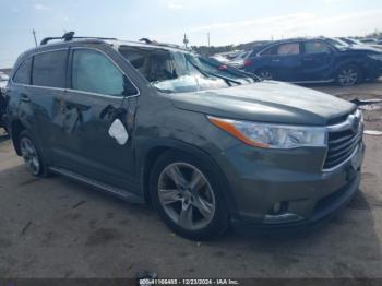  Salvage Toyota Highlander