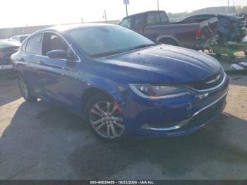  Salvage Chrysler 200