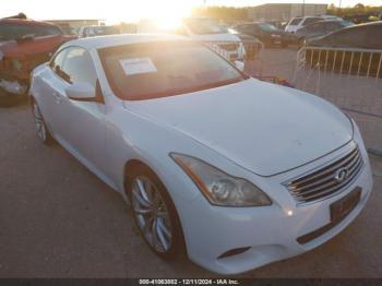  Salvage INFINITI G37