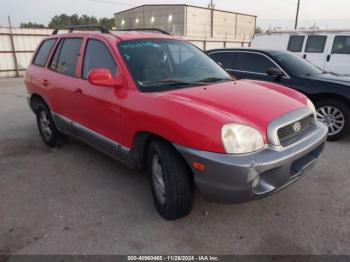  Salvage Hyundai SANTA FE