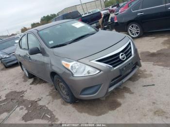  Salvage Nissan Versa