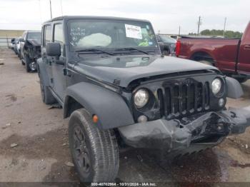  Salvage Jeep Wrangler