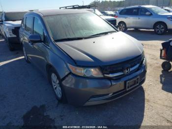  Salvage Honda Odyssey