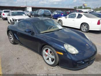  Salvage Porsche Cayman