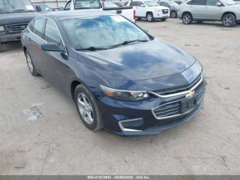  Salvage Chevrolet Malibu