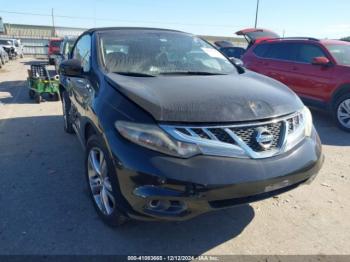  Salvage Nissan Murano CrossCabriolet