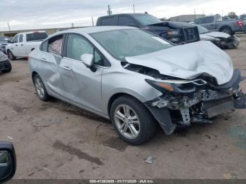  Salvage Chevrolet Cruze