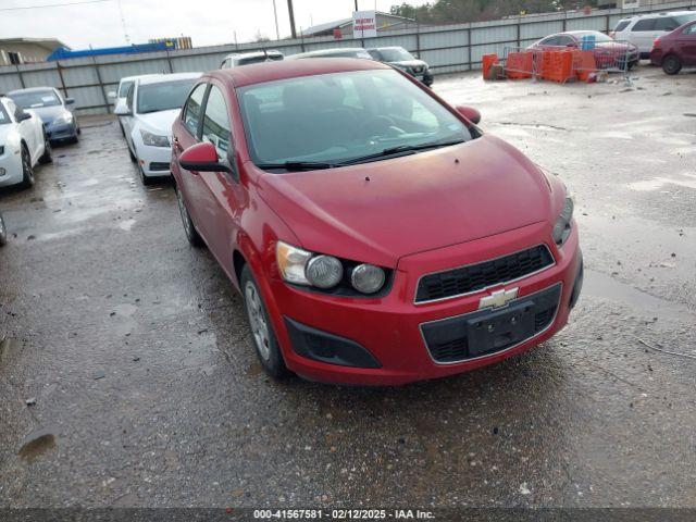  Salvage Chevrolet Sonic