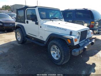  Salvage Jeep Wrangler