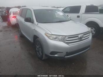  Salvage Toyota Highlander