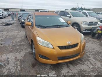  Salvage Toyota Matrix