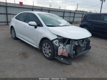  Salvage Toyota Corolla