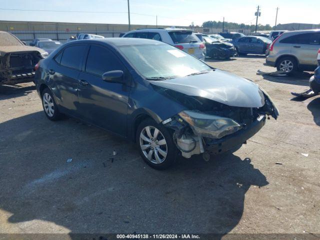  Salvage Toyota Corolla