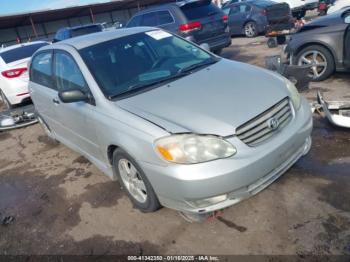  Salvage Toyota Corolla