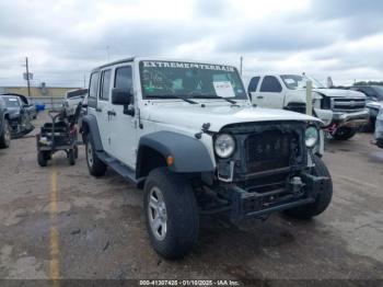  Salvage Jeep Wrangler