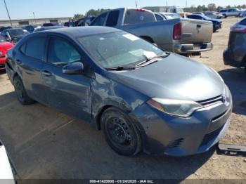  Salvage Toyota Corolla