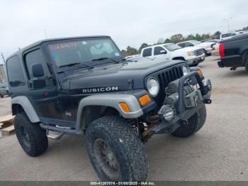  Salvage Jeep Wrangler