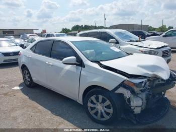  Salvage Toyota Corolla