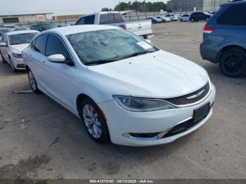  Salvage Chrysler 200