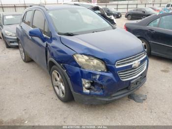  Salvage Chevrolet Trax