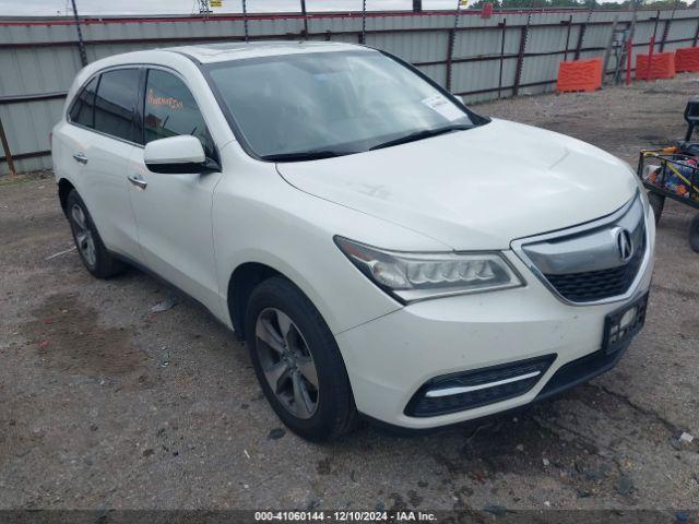  Salvage Acura MDX