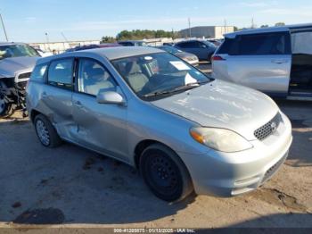  Salvage Toyota Matrix