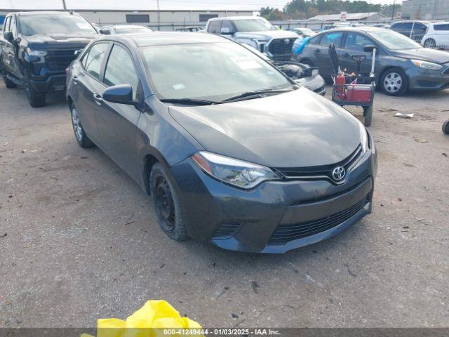  Salvage Toyota Corolla