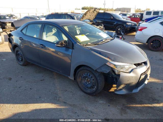  Salvage Toyota Corolla