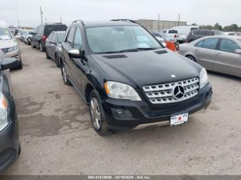  Salvage Mercedes-Benz M-Class