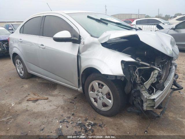  Salvage Chevrolet Sonic