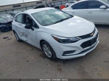  Salvage Chevrolet Cruze