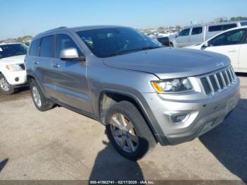  Salvage Jeep Grand Cherokee