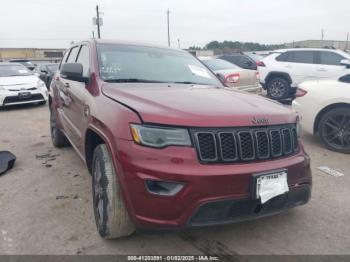  Salvage Jeep Grand Cherokee