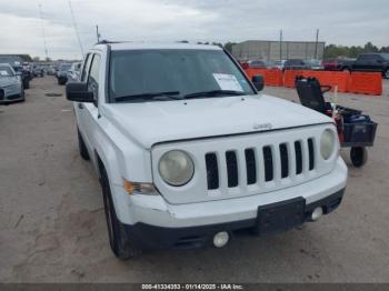  Salvage Jeep Patriot