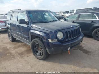  Salvage Jeep Patriot