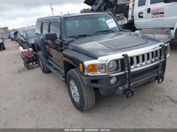  Salvage HUMMER H3 Suv