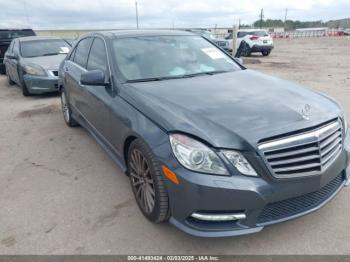  Salvage Mercedes-Benz E-Class