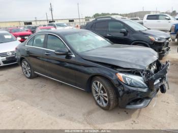  Salvage Mercedes-Benz C-Class