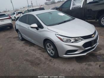  Salvage Chevrolet Cruze