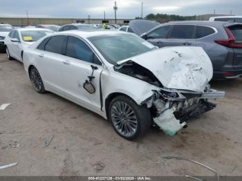  Salvage Lincoln MKZ Hybrid