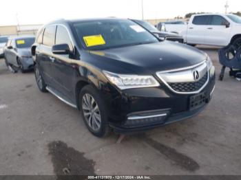  Salvage Acura MDX