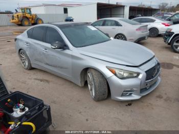  Salvage INFINITI Q50