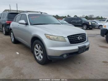  Salvage INFINITI Fx