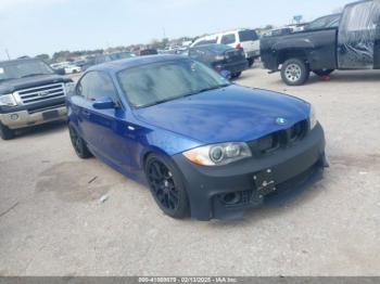  Salvage BMW 1 Series