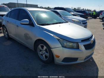  Salvage Chevrolet Cruze