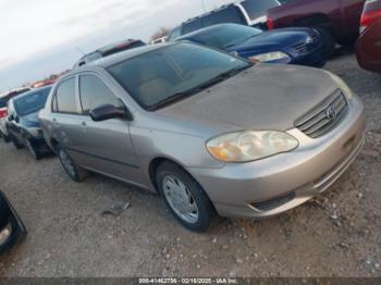  Salvage Toyota Corolla