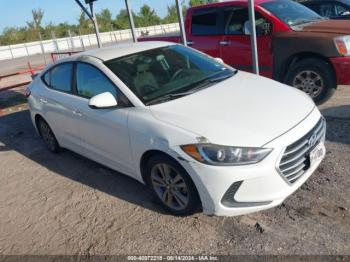  Salvage Hyundai ELANTRA