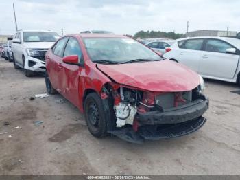  Salvage Toyota Corolla