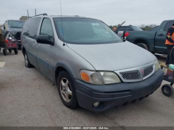  Salvage Pontiac Montana